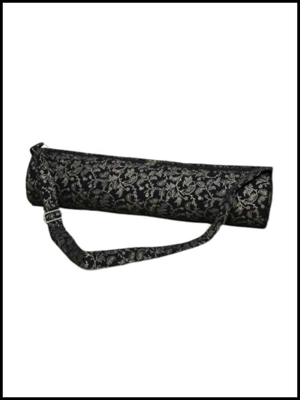 Cotton Full-Zip Yoga Mat Carrier Bag Gym Beach Pilates